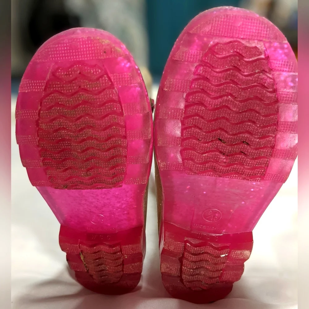 Member's Mark Girls Glitter Rain Boots
